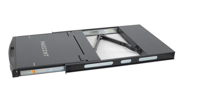 KVM切換器16口19英寸USB機(jī)架式折疊LCD液晶AE-1916